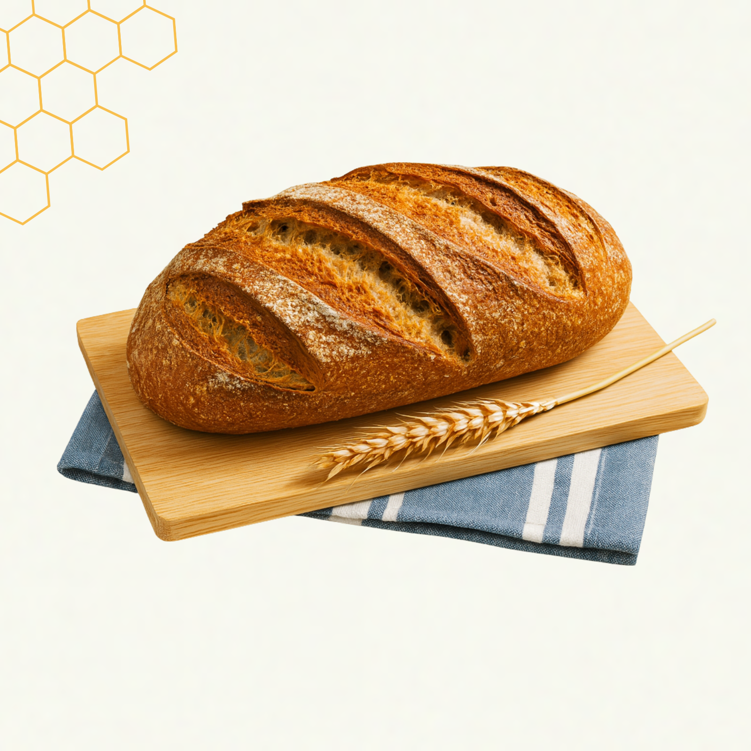 Premium 100% Cotton-Beeswax Bread Bags - by Lorine