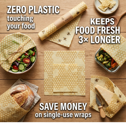 Lorine's Beeswax Wrap for Food - Large Roll
